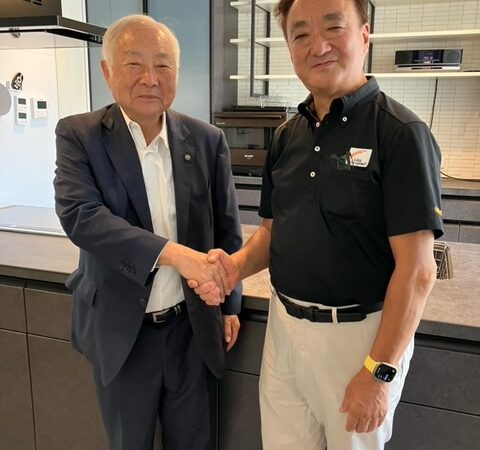 橋本会長に見学いただきました