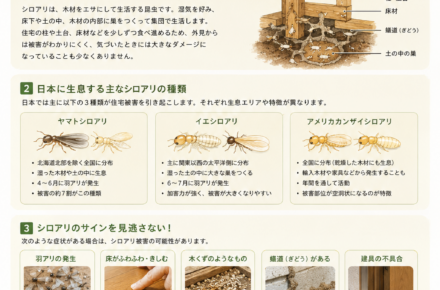 シロアリシーズン到来