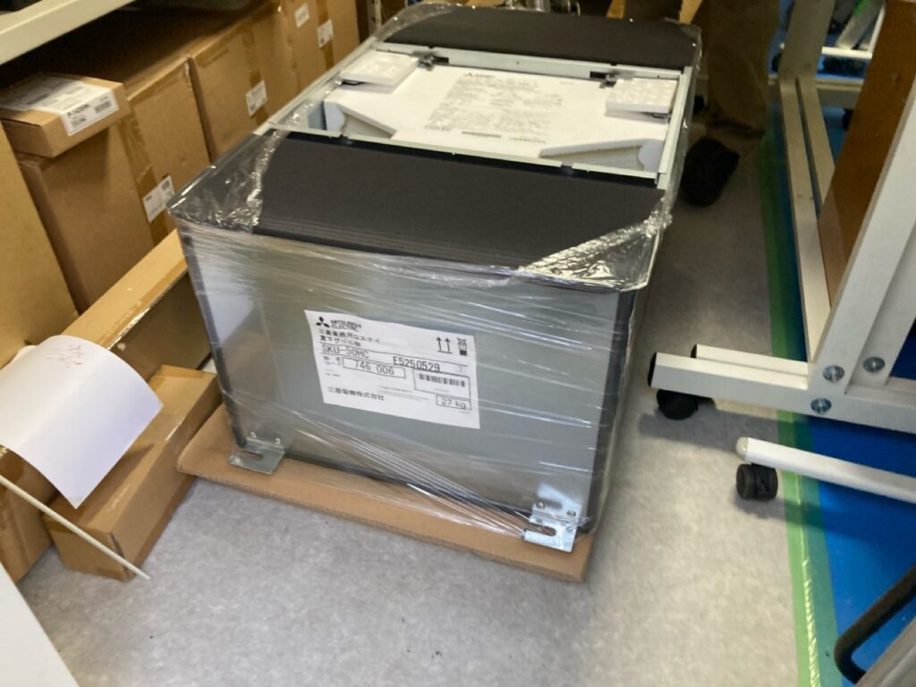 三菱の全熱交換型換気扇(ロスナイ)